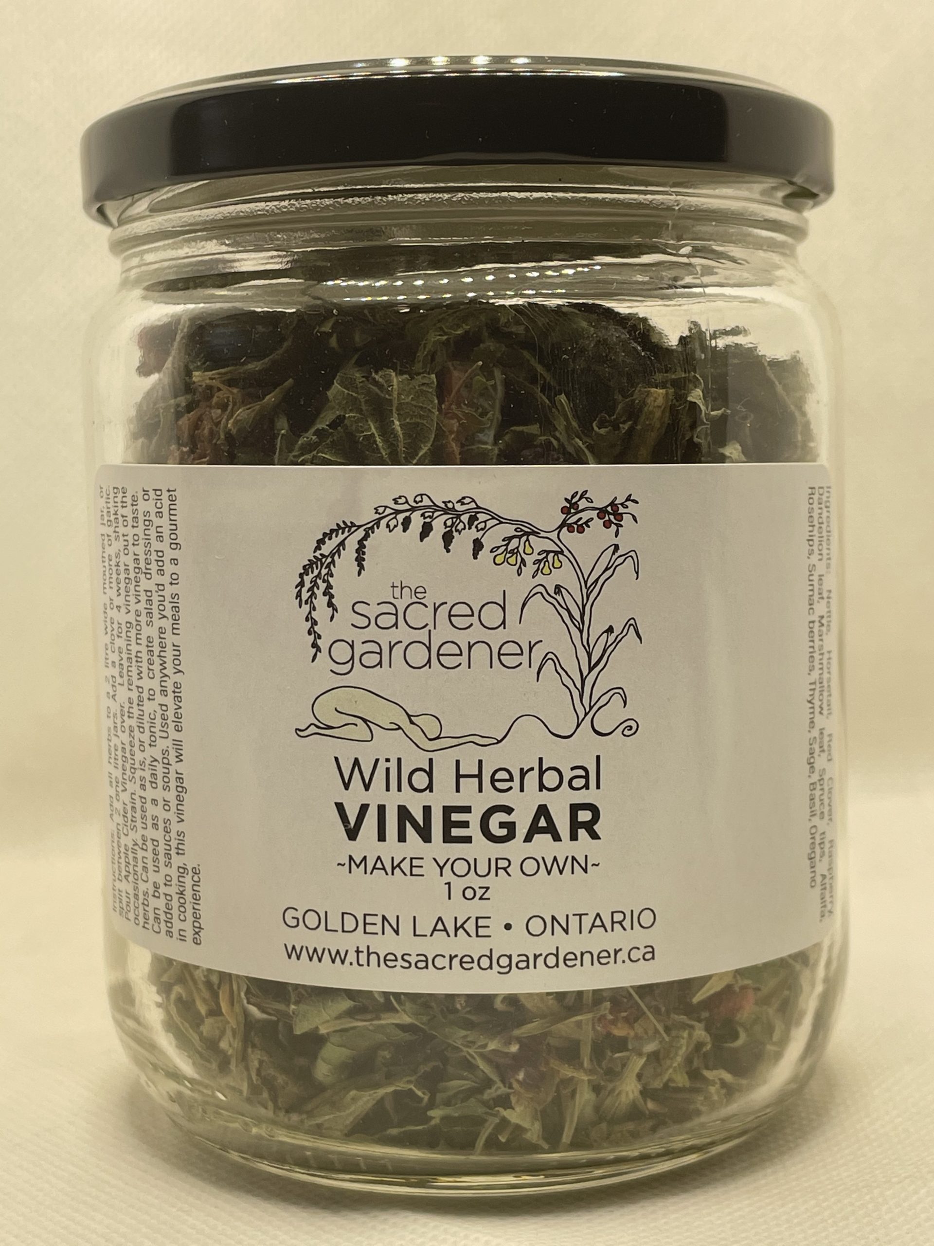 Wild Herbal Vinegar ~ Make your own